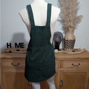 SHEIN Dark Green Textured Dress